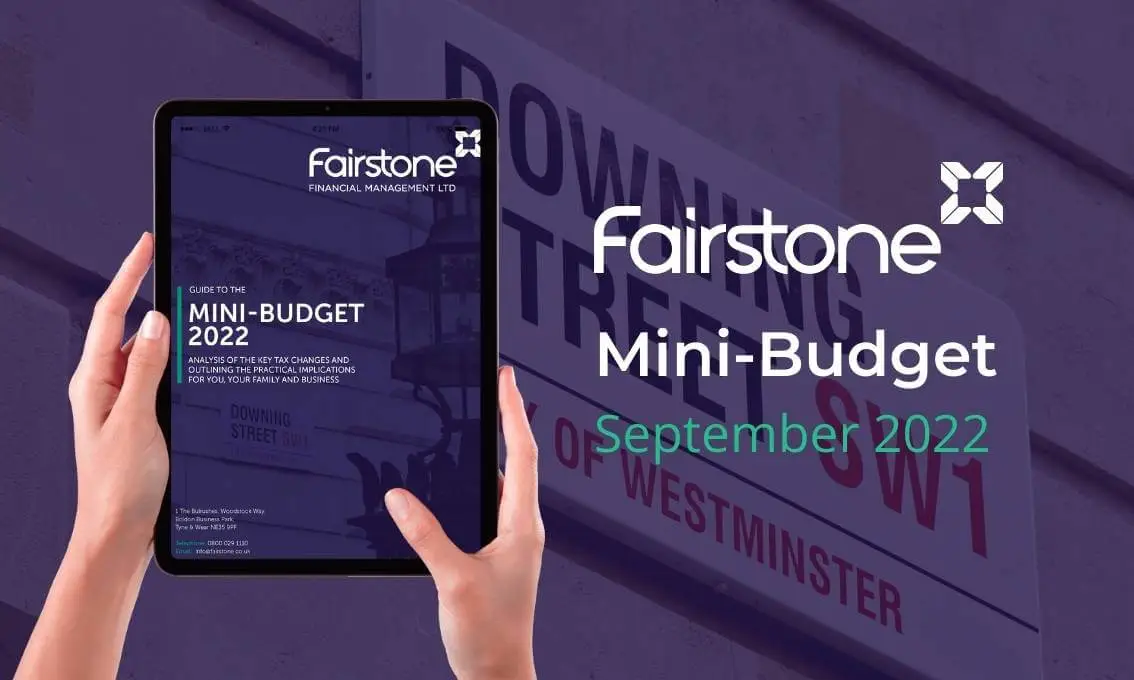 Fairstone Mini Budget, September 2022