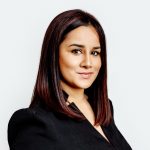 Ameeta Panessar dressed in black business suit