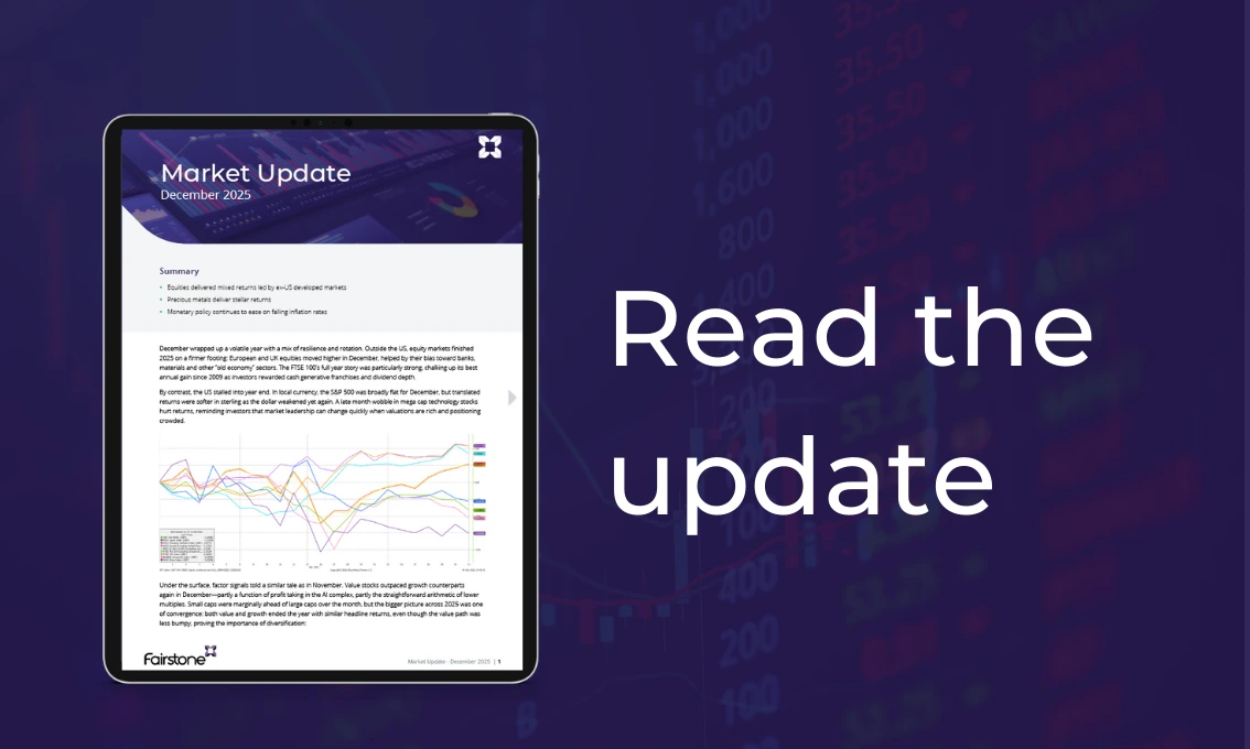 An iPad with the words 'read the update' next to it